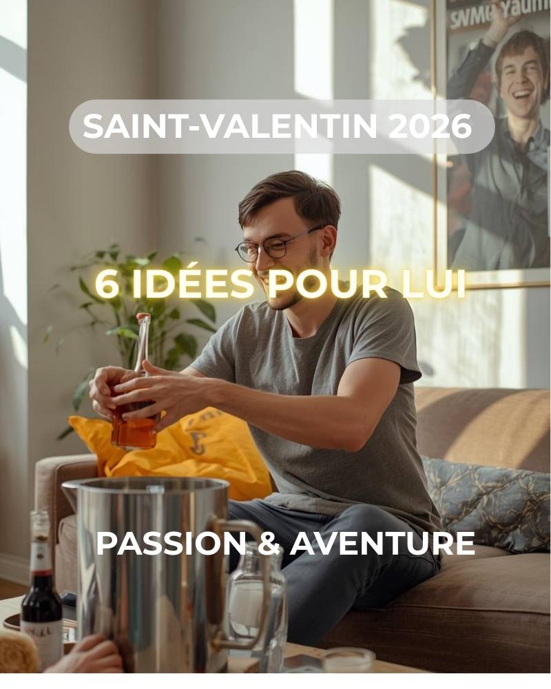 Idées cadeaux pour homme Saint-Valentin 2026 et anniversaire