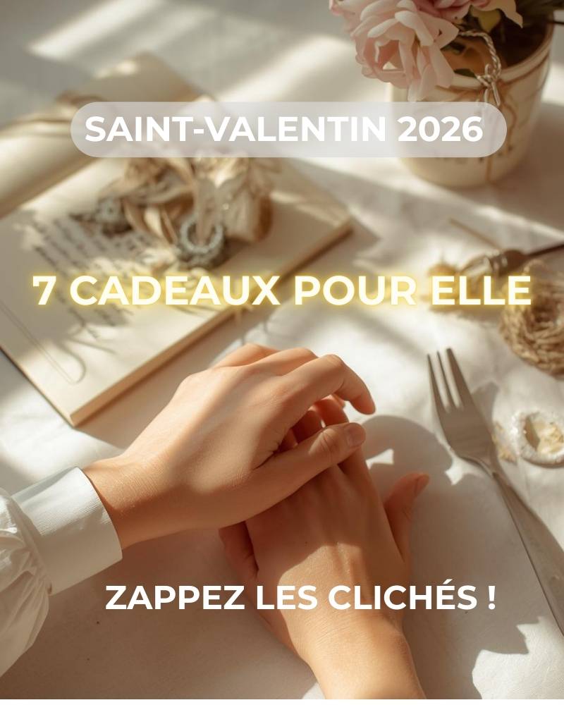 Idées de cadeaux originaux pour femme Saint-Valentin 2026 : zappez les fleurs.