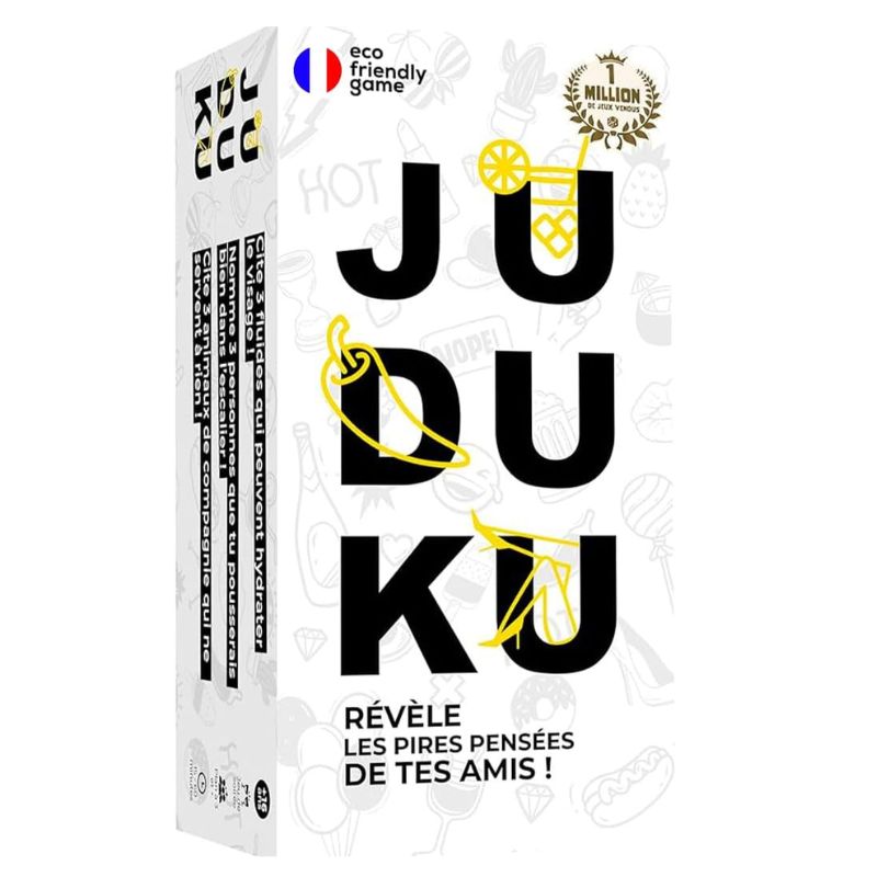 Juduku jeux de société, carte pour adulte et soirée