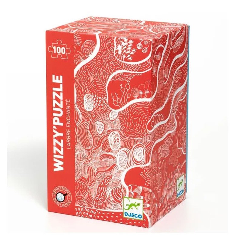 Boite du puzzle l'arbre enchanté pour enfant